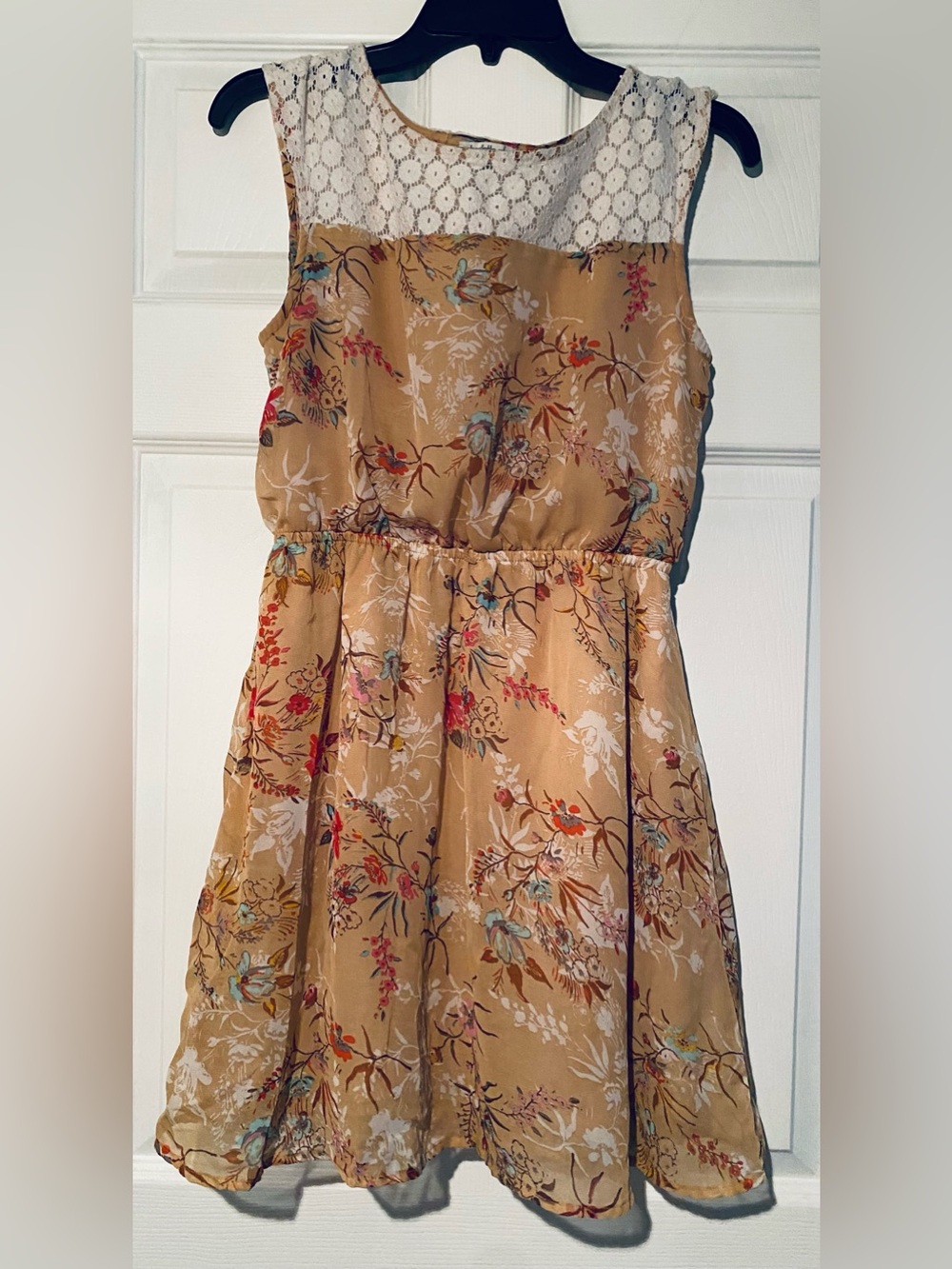 Charlotte Russe floral dress Juniors M